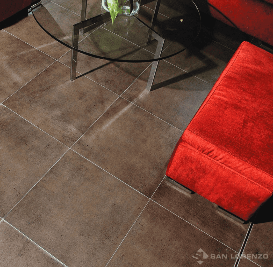 PORCELLANATO CITY MOKA Y NUEZ 58X58 SAN LORENZO - Imagen 2