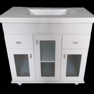 MUEBLE C/MESDA ACRILICA 80X46 CON PATAS - Image 2