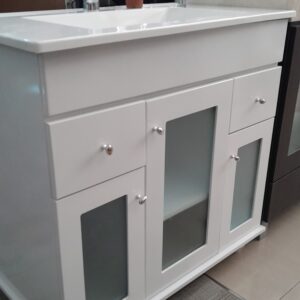 MUEBLE C/MESDA ACRILICA 80X46 CON PATAS