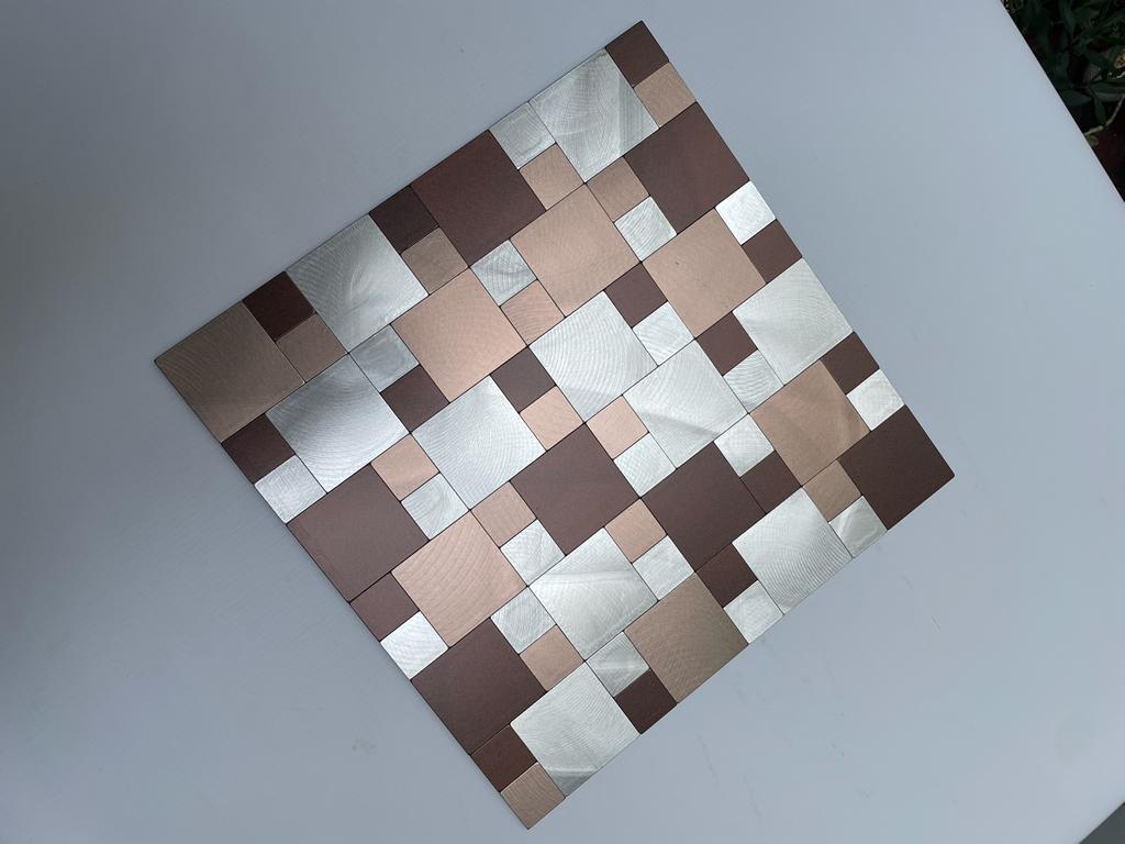SATER BEIGE 30X30 ALUMINIO