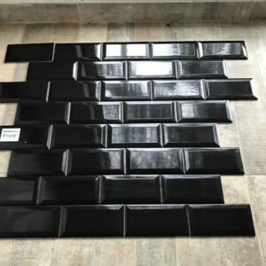 SUBWAY NEGRO BRILLANTE 7.5X15/IMPORTADO - Image 2