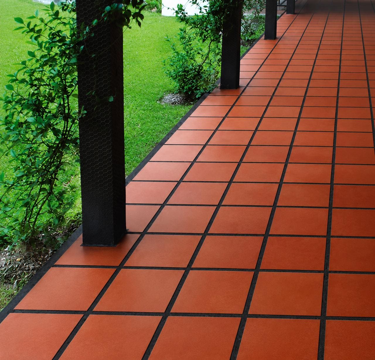 BALDOSA PATIO ROJA 33X33 COLONIAL - Image 3