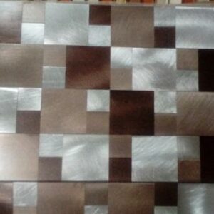 SATER BEIGE 30X30 ALUMINIO
