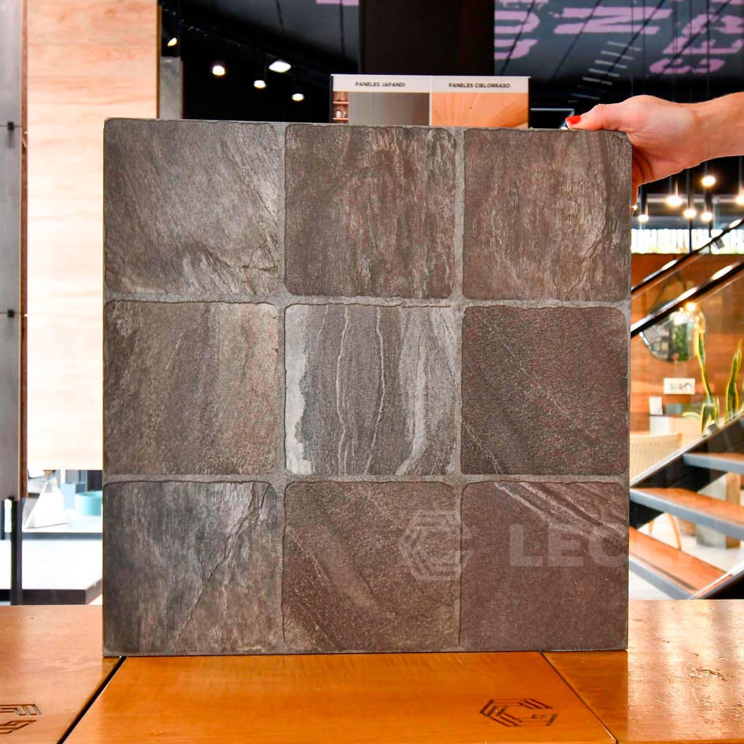 ARDESIA BEIGE 45X45 LISO Y TACO SAN LORENZO - Image 2