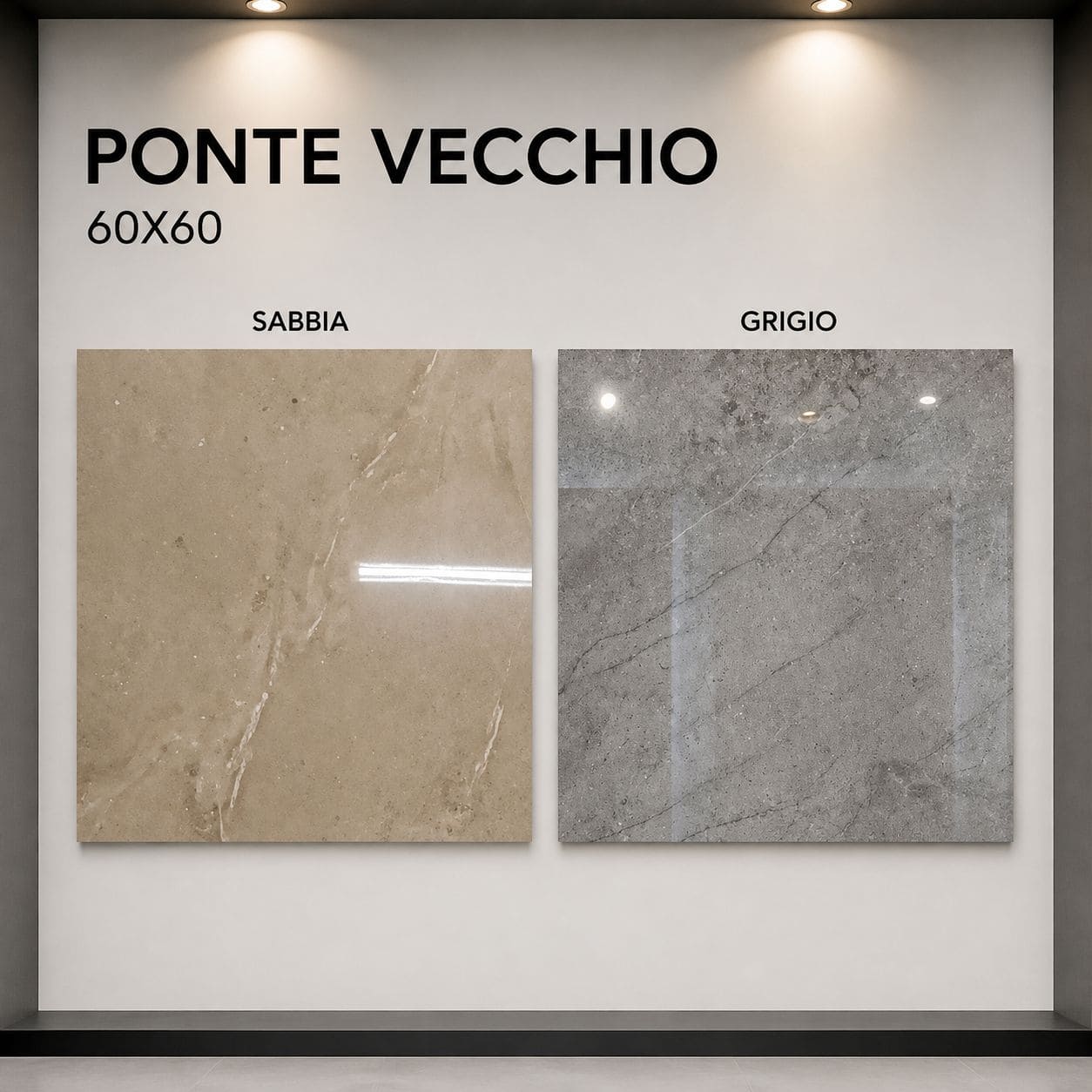 PONTEVECCHIA SABBIA 60X60 PULIDO RECTIFICADO