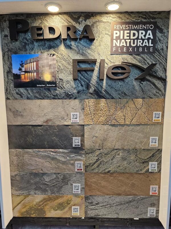 LAMINAS PIEDRA NATURAL FLEXIBLE 1,22X0.61 POR UNIDAD