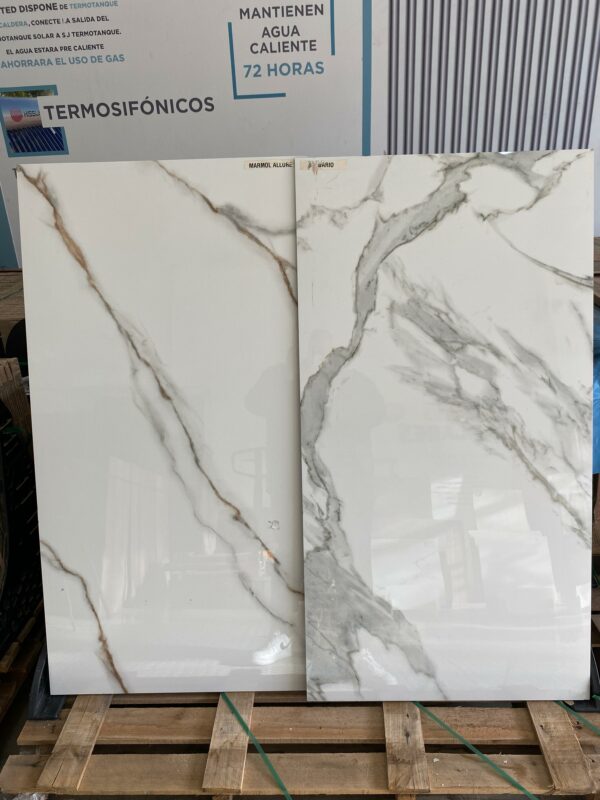PORCELLANICO PISO PARED DE 1.16X0.61 PULIDOS RECTIFICADO